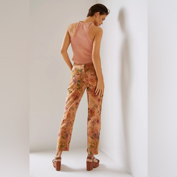 Anthropologie Pilcro The Wanderer Floral Pants - Picture 6 of 10